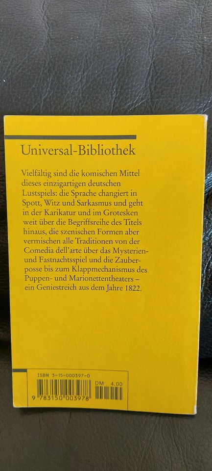 Chr. D. Grabbe: Scherz, Satire, Ironie und tiefere Bedeutung in Idar-Oberstein