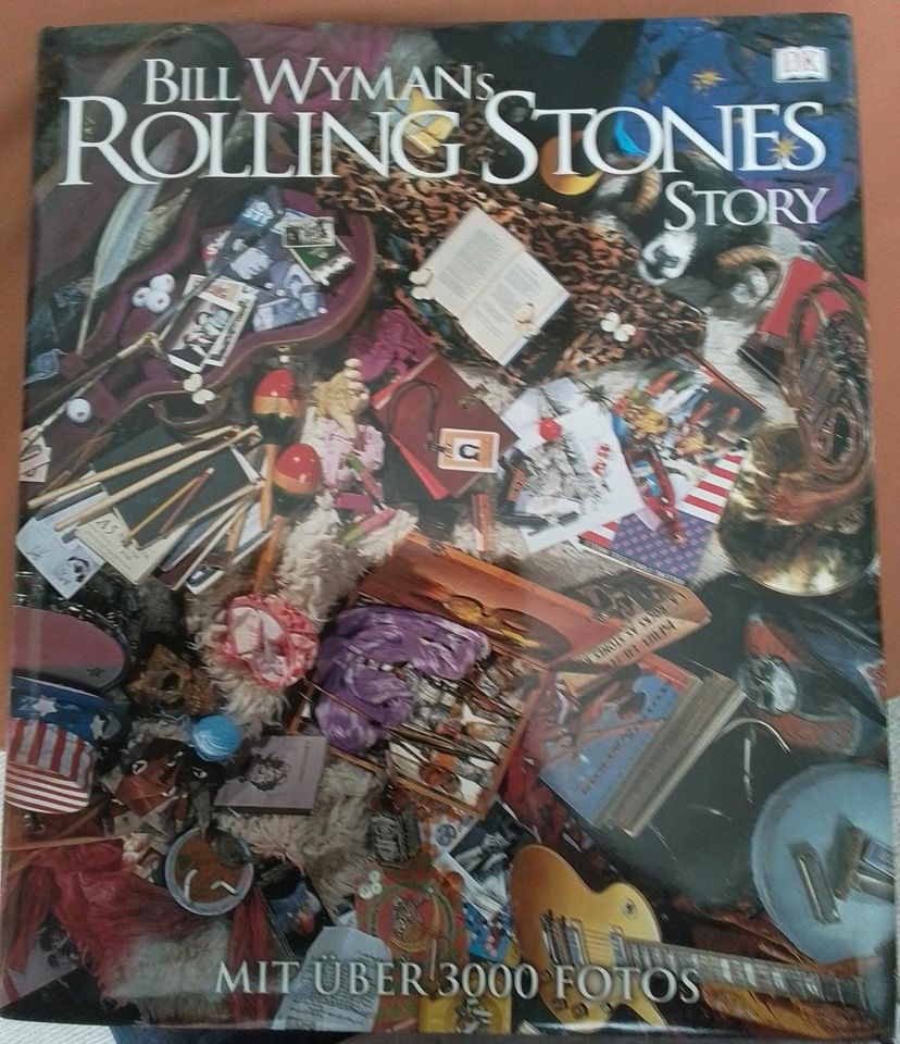 Buch Bill Wymans Rolling Stones Story in Halle