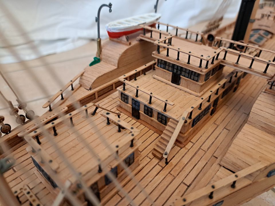 Schiffsmodell Modellschiff L'ORENOQUE von MAMOLI - Handarbeit in Krailling
