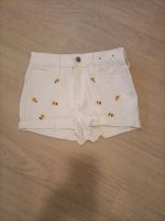 Hose Shorts Hollister Damen Mädchen w25 weiß Blumen Hessen - Kassel Vorschau