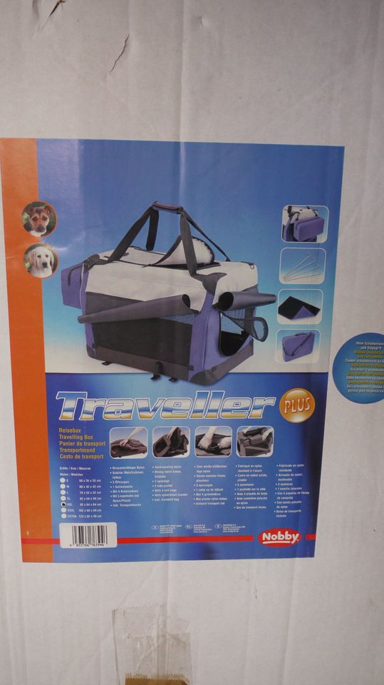 NOBBY Tier Transportbox TRAVELLER PLUS XXL - wie neu ! in Billerbeck