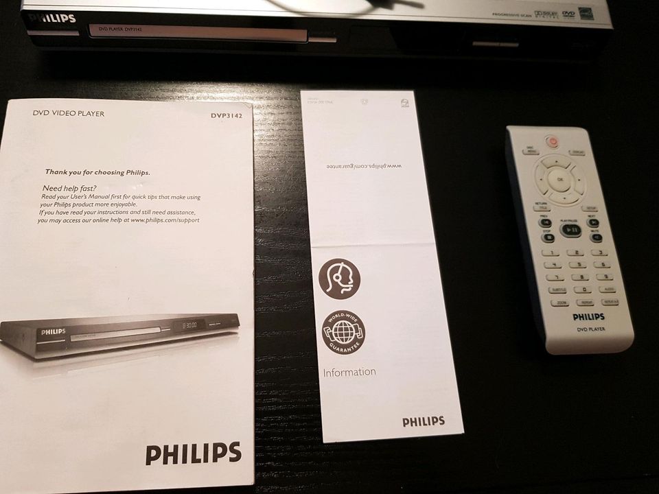 Phillips DVD Player einwandfrei mit Bedienungsanleitung in Oberhausen