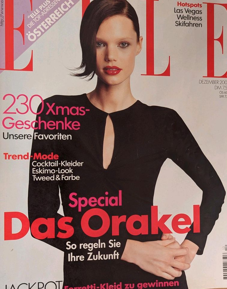 Elle Zeitschrift 2000 Dezember in Wegscheid