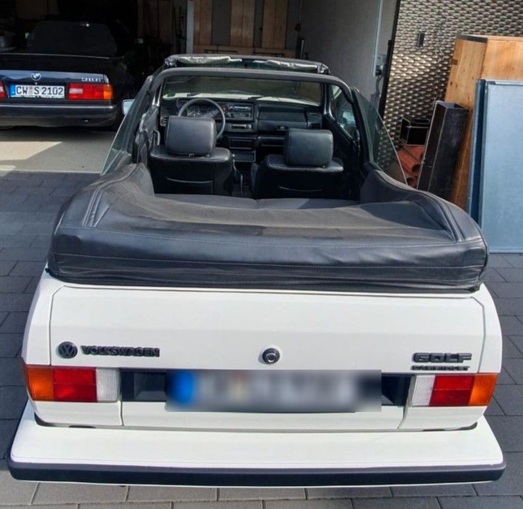 VW Golf Cabrio in weiß in Nagold