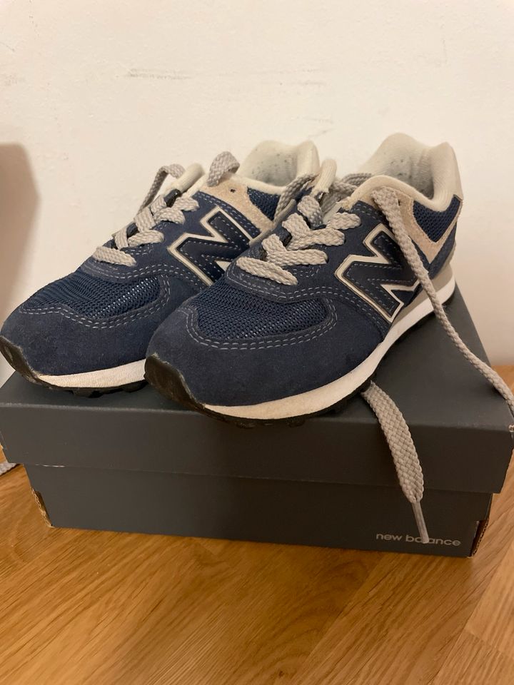 New Balance, Sneaker, blau. 28 wie neu inklusive Versand in Ginsheim-Gustavsburg