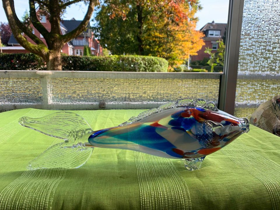 Glas Fisch Art Murano Glas Glasfigur Skulptur Bunt 42 cm Groß in  Schleswig-Holstein - Itzehoe | eBay Kleinanzeigen ist jetzt Kleinanzeigen