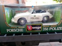 Bburago Porsche 356 Polizei 1964 Cod 3331 1:18 Niedersachsen - Wittingen Vorschau