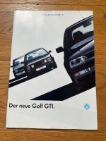 Der neue Golf GTI Original Volkswagen Prospekt von 1991 Niedersachsen - Verden Vorschau