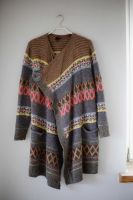 Vila Strickjacke braun knit wear 40 L 38 M hippie Cardigan Jacke Wandsbek - Hamburg Marienthal Vorschau