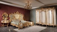 Schlafzimmer Barock Luxus Möbel Bett Schrank Kommode Essen - Essen-Stadtmitte Vorschau