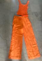 H&M Outfit Leinen Hose mit Stricktop gr S neu Bayern - Bindlach Vorschau