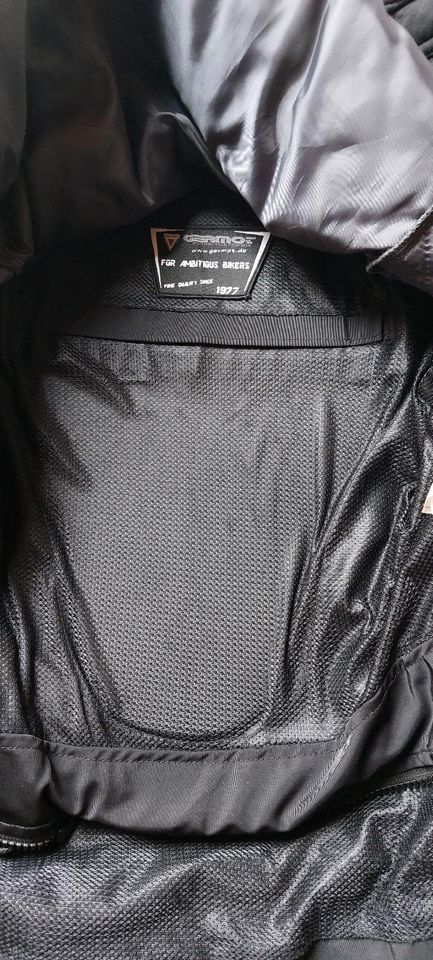 Germot Melina Damen Motorradjacke Gr. 42, schwarz-weiß, TOP in Bammental