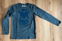Orig. DANEFAE Shirt Gr. 10 - 140 dunkelgrau mit blauem Druck TOP! Baden-Württemberg - Ötigheim Vorschau