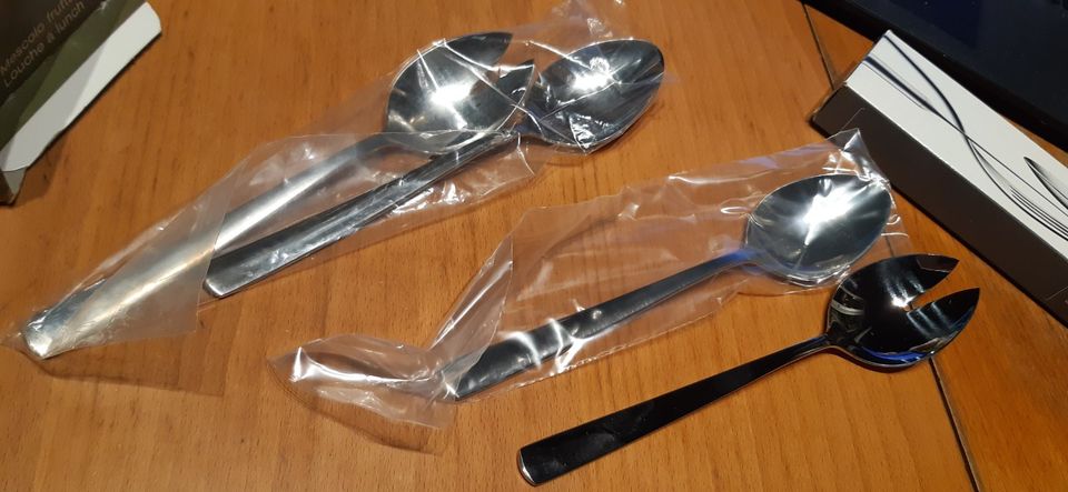 2 x WMF Cromargan Löffel Set - 2 x Salatbesteck - je Set = 20 € in Dülmen