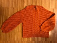 Mango Strickpullover mit Ballonärmel in L, orange Nordrhein-Westfalen - Königswinter Vorschau