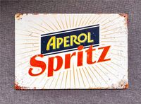 Retro Blechschild Deko Schild Vintage 30x20cm Aperol Spritz *Neu* Baden-Württemberg - Filderstadt Vorschau
