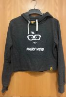 Graues Pullover mit Kapuze - mit Angry Nerd Motiv Baden-Württemberg - Ditzingen Vorschau