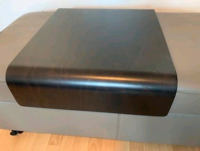 Stressless Doppel Hocker Tisch Stauraum Holz Leder neuwertig in Waldems