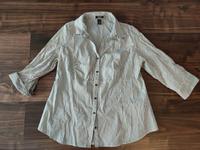 h&M* Hemd* Damen* 50* Frauen* Streifen* Hemdbluse* Bluse* Hessen - Raunheim Vorschau
