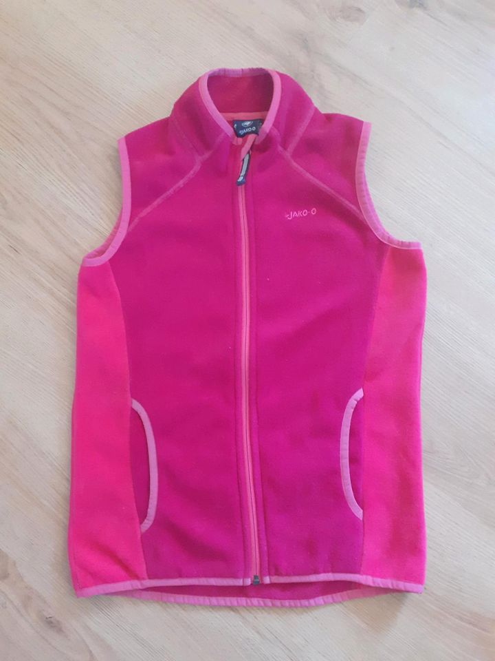 Jako-o Fleece Weste polartec 152/158 pink in Traitsching