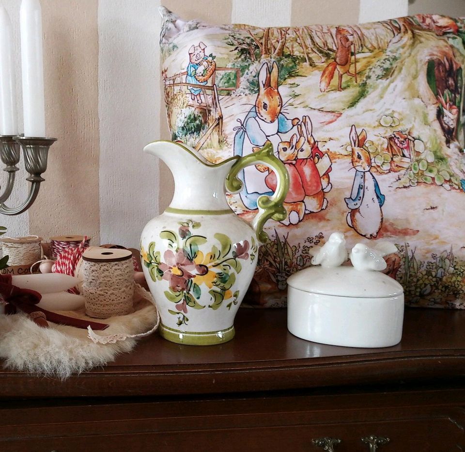 Vase Vintage retro MID century Blumen Skandinavien Style pf in Lichtenau
