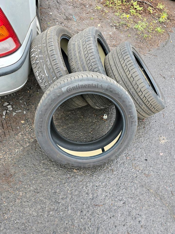 4x Sommerreifen 245/45R19 102Y Continental 6mm in Niederkassel