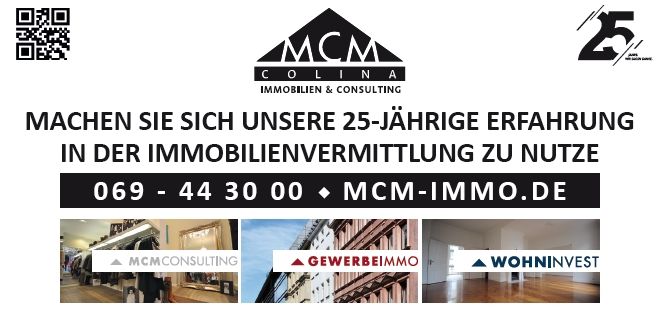 @MCM - Abstand frei / Konstablerwache! - Restaurant mit Terrasse in Frankfurt am Main