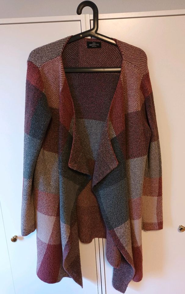 Offener Cardigan, Strickjacke 40/42 in Dägeling