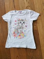 T-shirt Mädchen Gr 122 Katzen Baden-Württemberg - Besigheim Vorschau