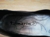Tamaris Marken ECHT LEDER Ballerina/Halbschuh,Slipper Gr. 39 Thüringen - Gera Vorschau
