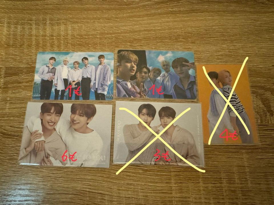 WTS Seventeen Pairs and Units Photocards in Karlsruhe