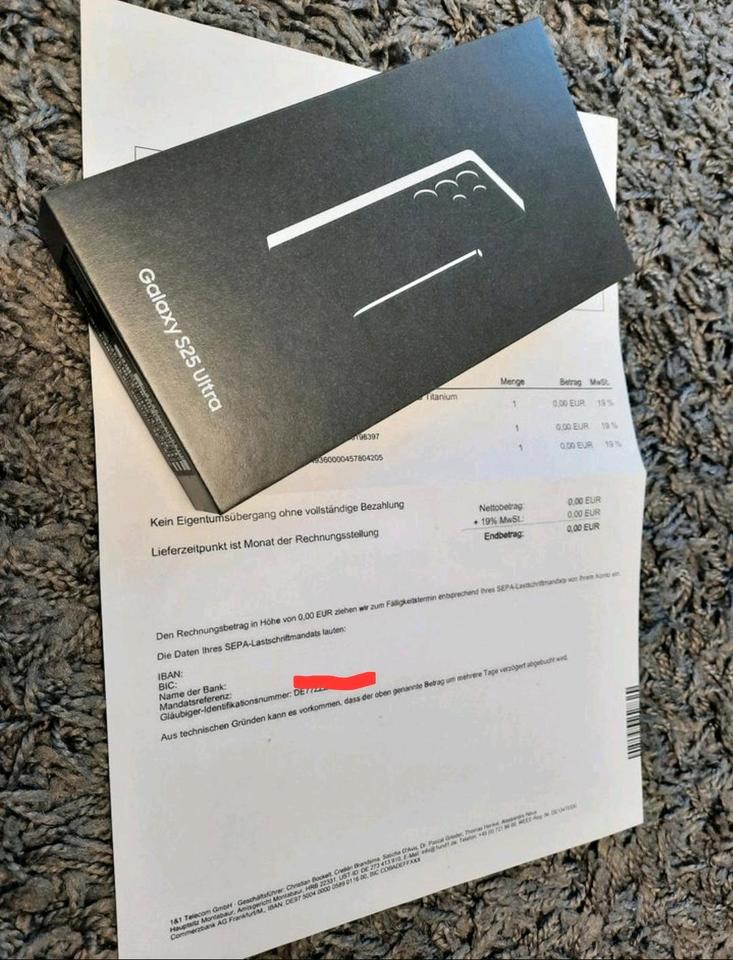Samsung S25 Ultra Whitesilver ⛔1TB⛔Neu⛔ Versiegelt ⛔ Rechnung in Mainz