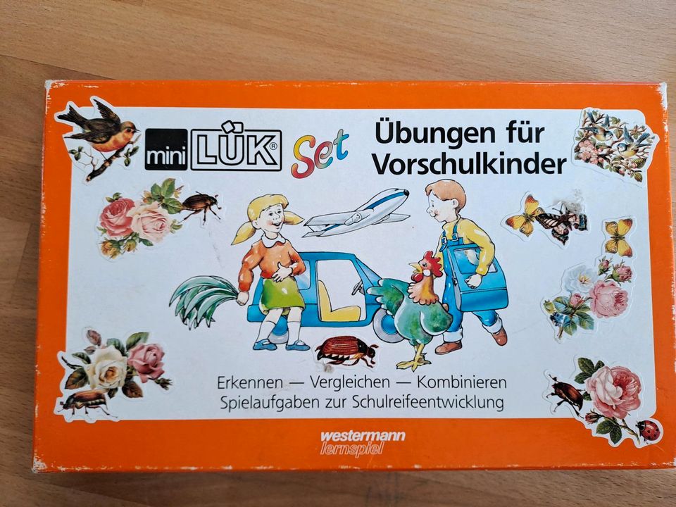 Mini LÜK Set, Übungen für Vorschulkinder in Wiggensbach