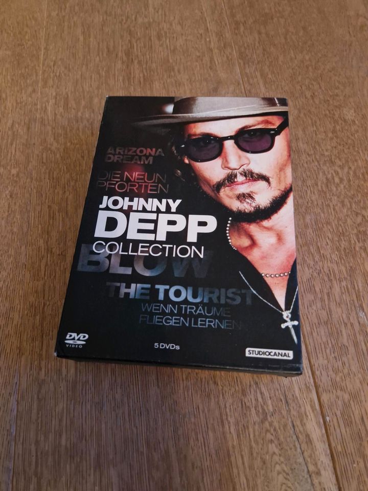 DVD Johnny Depp Collection 5 DVDs Arizona Dream Blow Neun Pforten in Aschaffenburg