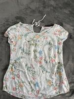 Kurzärmelige Bluse mit Blumen und Schnürung Nordrhein-Westfalen - Senden Vorschau