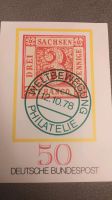 Postkarte  WELTBEWEGUNG  PHILATELIE  12.10.78 Nordrhein-Westfalen - Mönchengladbach Vorschau