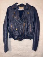 Michael Kors Lederjacke Biker Jacke Echtleder Leder USA Gr. S Sachsen - Marienberg Vorschau