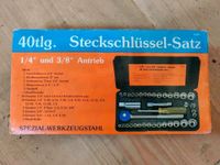 Steckschlüssel-Satz 40tlg. 1/4" und 3/8" antrieb Werkzeugstahl Hessen - Gießen Vorschau