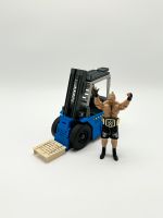 WWF/WWE Mattel Wrestling Figur Brock Lesnar mit Gabelstapler und Baden-Württemberg - Filderstadt Vorschau