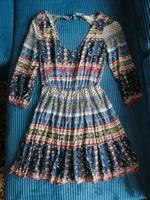 Kleid 36 S vintage, Rückenausschnitt, 3/4 Arm Sachsen - Wülknitz Vorschau