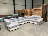 ⭐ U-Couch mit Schlaffunktion - 9x Kopfverstellung und verschiedene Stellmöglichkeiten - Wohnlandschaft mit Kopfraster - Sofa - Couch - in anderen Farben und Stoffen bestellbar ● D&D Möbel⭐ Nordrhein-Westfalen - Hamm Vorschau