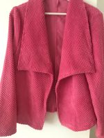 Jacke knopflos mit großem Kragen Gr 40 / 42 pink Nordrhein-Westfalen - Rheine Vorschau