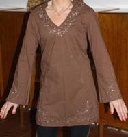 Hippie Kleid, Flower Power Bluse, Mini-Kleid, 70er Vintage XS/S Bayern - Wertingen Vorschau