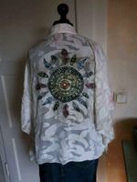 Ausgefallene Bluse,  Ausbrenner, beige  , Cocomin,  Gr. 44/46 Nordrhein-Westfalen - Brilon Vorschau