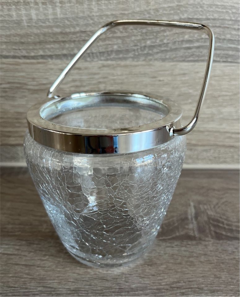 Kristallglas für Eiswürfel oder Blumenvase - Vintage in Wellendingen