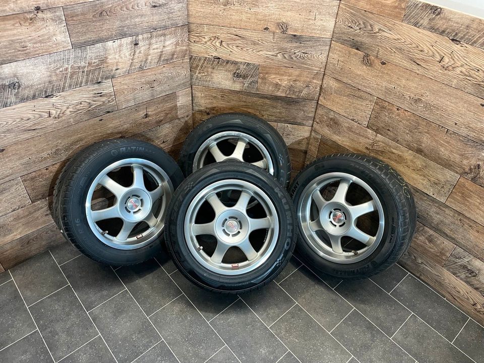 16 Zoll Alufelgen OZ Racing 7x16 ET35 16zoll Felgen Oldtimer in Halle