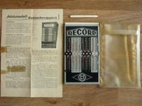 Kleinrechenapparat Record mit Stift und Arbeitsvorschrift DDR Sachsen - Freiberg Vorschau