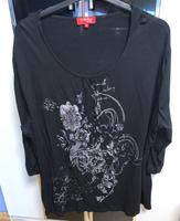 Adler Thea Shirt Gr 52 schwarz Glitzer Steine Bayern - Neustadt a.d.Donau Vorschau