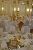 Kerzenständer für 8€ Gold Hochzeit Verlobung Events MIETEN Hessen - Wiesbaden Vorschau