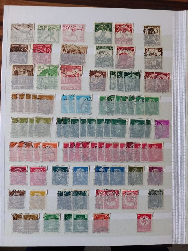 Briefmarken Konvolut, DDR, Deutsches Reich,Deutschland in Nützen
